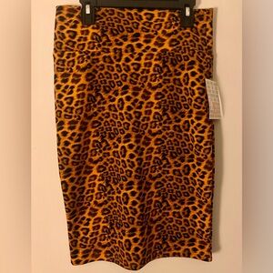 Lula Roe Cheetah Leopard Skirt